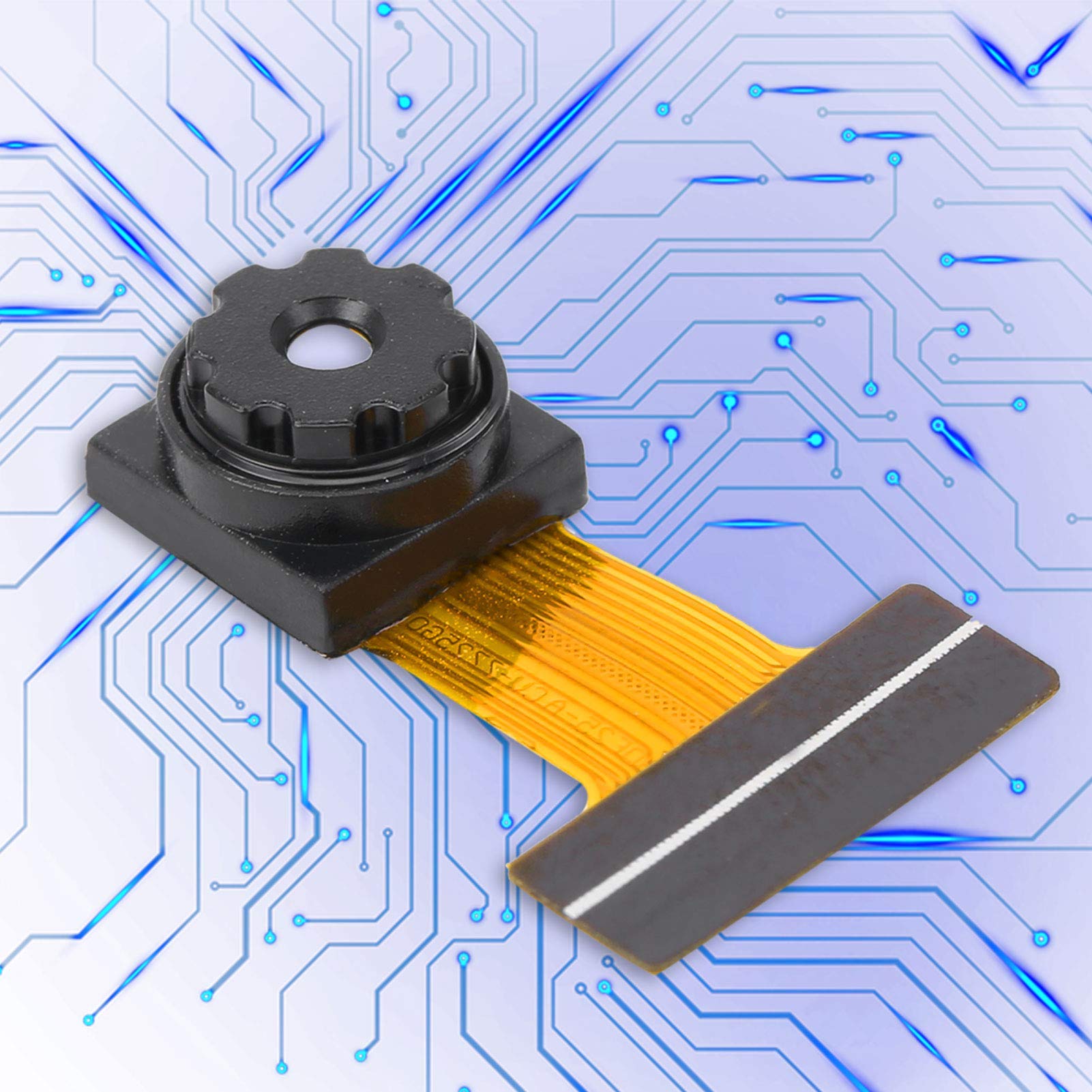 Hd Camera Module, 0.3 Mp Ov7725 60 Fps VGA Image 25 °, Mini Camera Video Module Field Angle, DIY Electronic Equipment