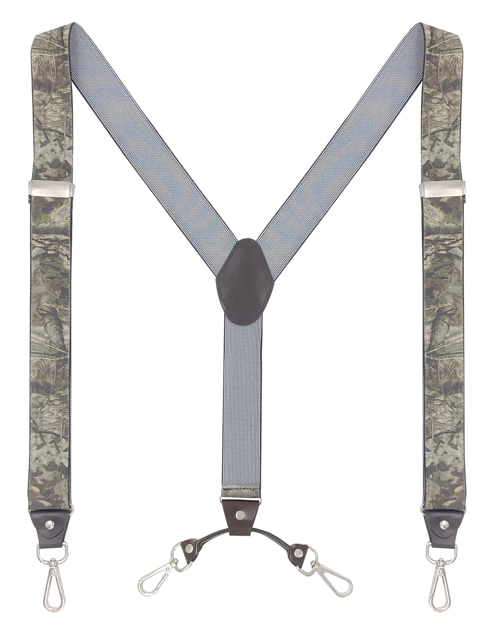 Men's Suspenders with Swivel Hooks and Adjustable Braces, Suitable for Heavy Duty, Big and Tall