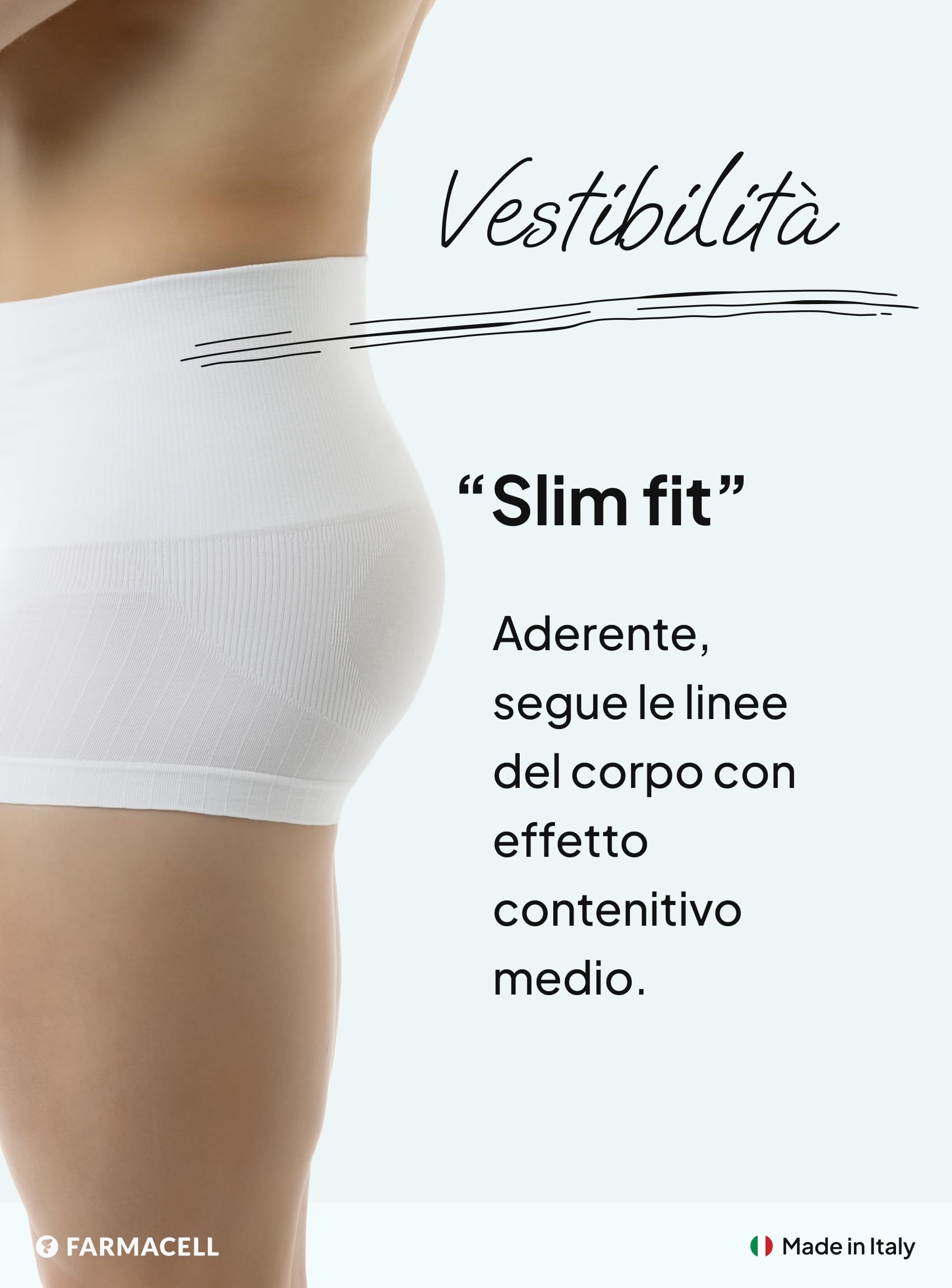 FarmaCell Boxer Uomo Cotone, Intimo Modellante, Shapewear, Made in Italy, 402