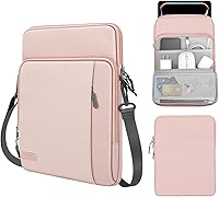 Vista 13 de MoKo estuche con bolsillos para tablet de 12.9 pulgadas, para iPad Pro 2021/2020/2018/2017/2015 de 12.9 pulgadas, Surface Laptop Go de 12.4 pulgadas