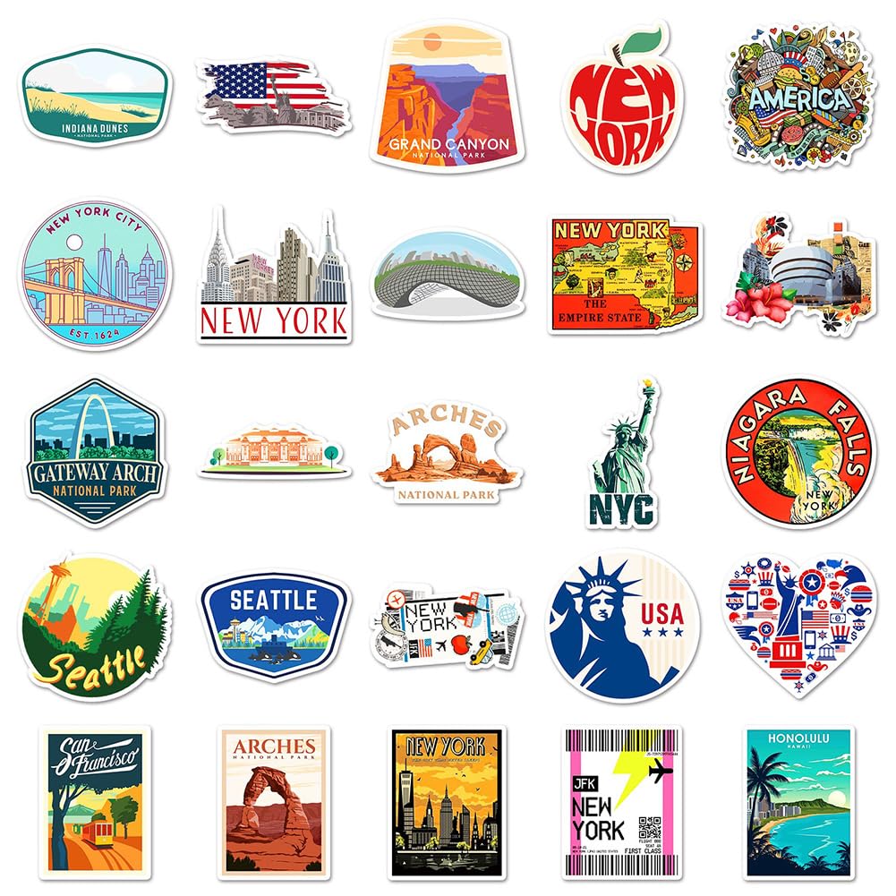 USA Stickers, Small - Image 4