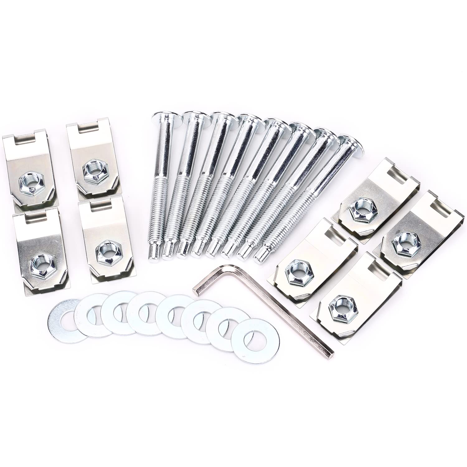 GJAUTOPARTS924-311 Truck Bed Mounting Hardware Kit Compatible with Ford F250 F350 F450 F550 Super Duty Truck W706640-S900 W706641-S900 W708770S436