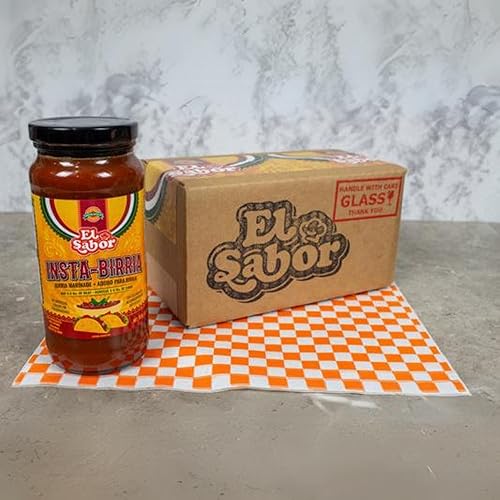 Miniatura 8 de Instabirria Birria Adobo - Auténtico sabor mexicano en cada tarro - Mezcla gourmet de birria (botella de vidrio de 16 onzas) para tacos Birria,