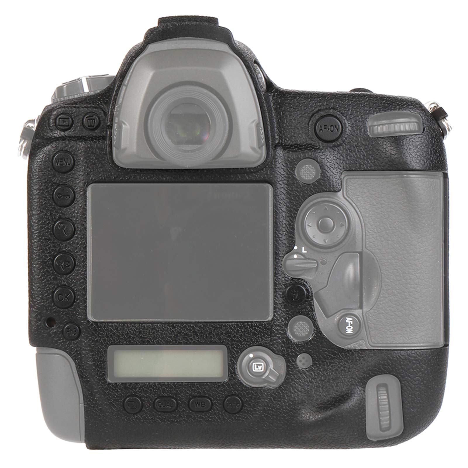Custodia protettiva in silicone per fotocamera D5, resistente, elastica, morbida al tatto, custodia protettiva per tutto il corpo per D5 DSLR nera