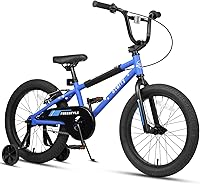 Vista 22 de 12 14 16 18 Inch Kids Bike BMX Style Bicycle with Training Wheels Coaster Brake for 2-10 Years Old Toddlers Boys Girls Multiple