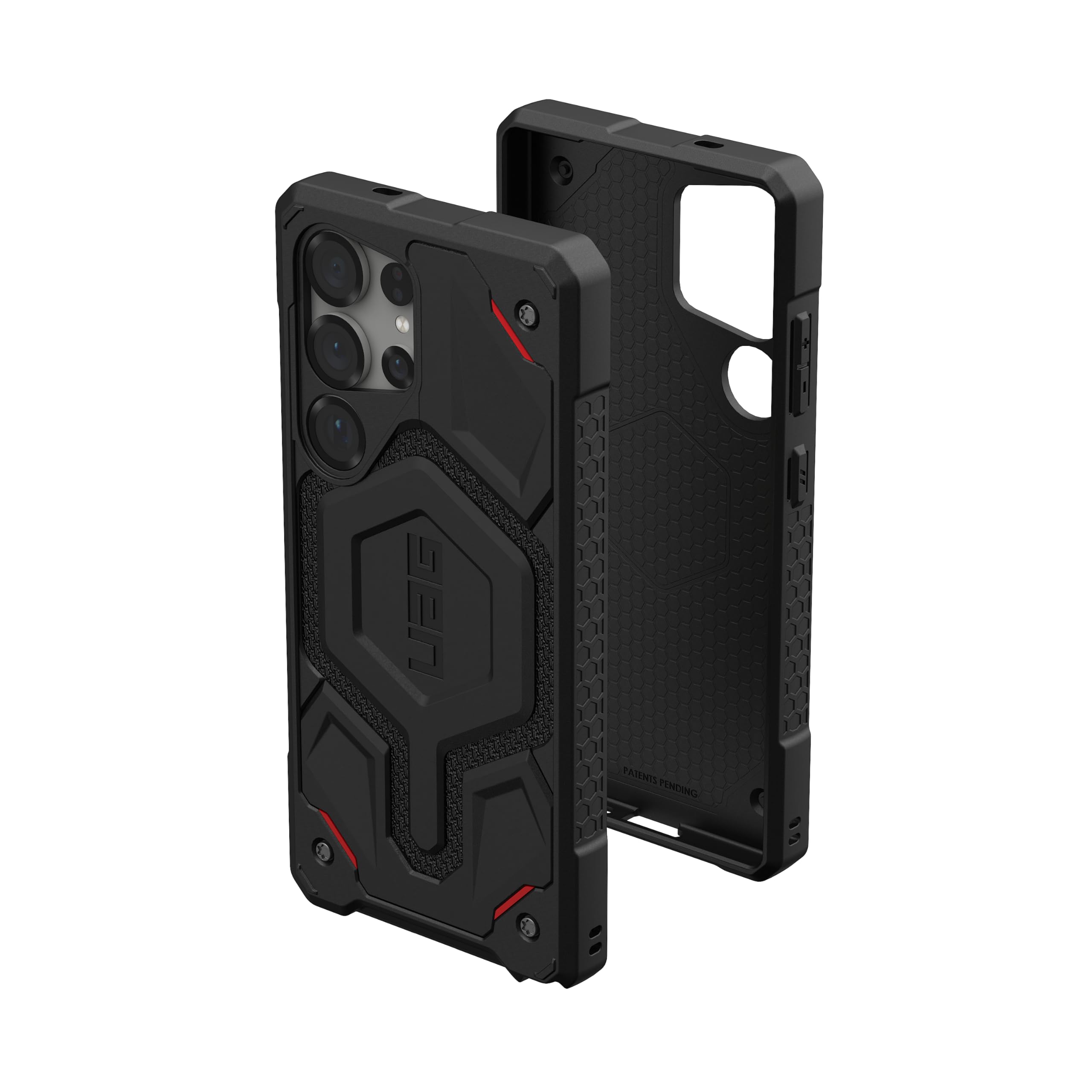 URBAN ARMOR GEAR UAG for Samsung Galaxy S25 Ultra Case 6.9" Monarch Pro - Compatible with Magnetic Charging Premium Rugged Military Drop Tested Protective Cover, Kevlar Black
