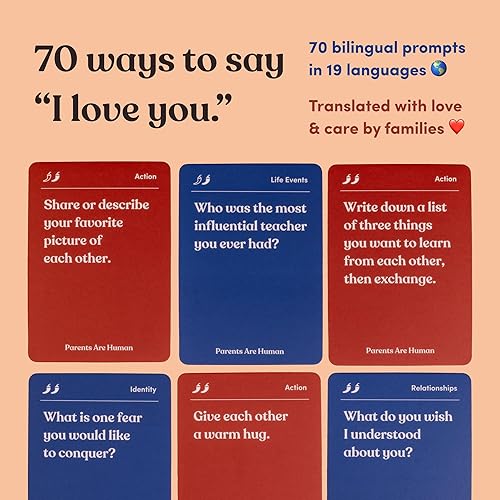 Miniatura 6 de Parents Are Human Un juego de cartas bilingüe para despertar conversaciones profundas entre tú y tus seres queridos edición en inglés  punjabigurmukh