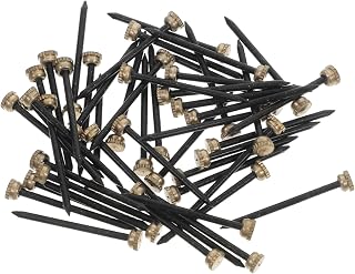 HEALLILY 50pcs Decorative Picture Frame Hanging Nails Sturdy Wall for Photo Frames Elegant Design for Easy Mounting and Support for Various Decorative Uses