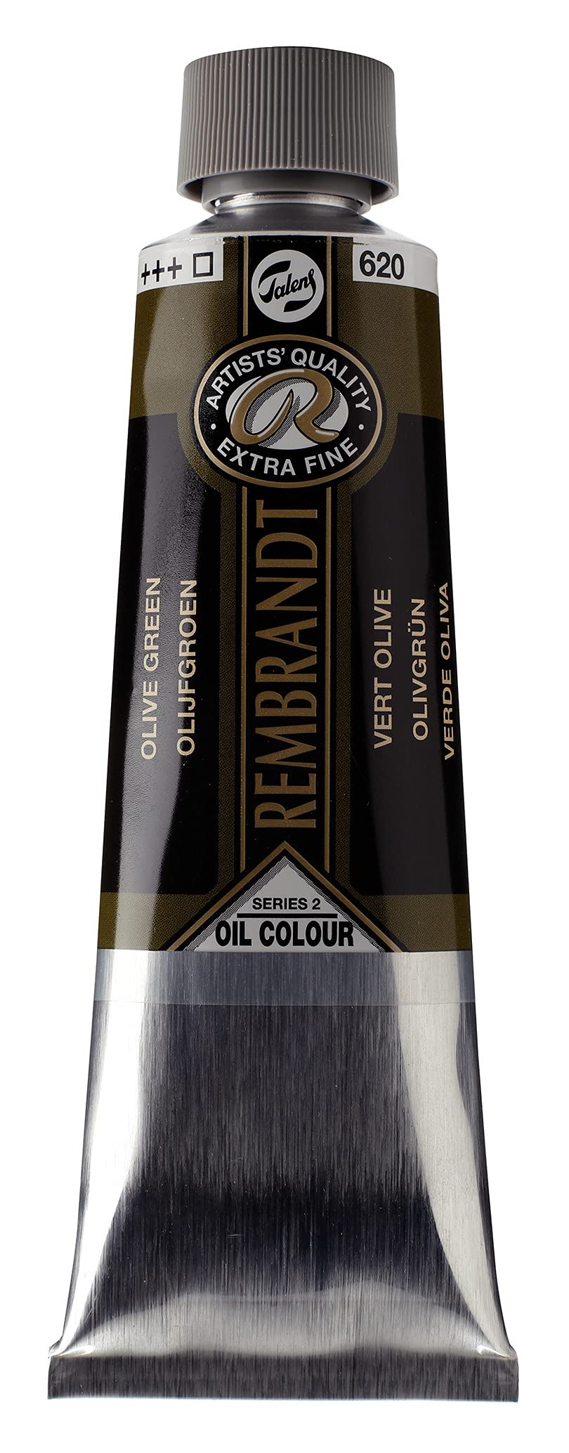 Peinture à l'huile Rembrandt vert olive tube de rechange pour palette de peintre