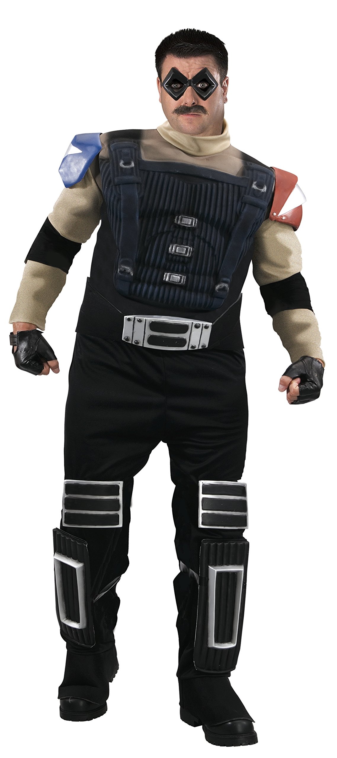 Rubie's Men's Plus-Size The Watchmen Comedian Plus Size Costume, Multi, 1X