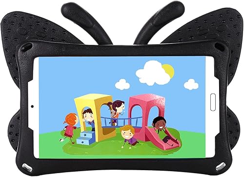 Miniatura 8 de UUCOVERS - Funda para niños para Samsung Galaxy Tab A7 Lite de 8.7 pulgadas 2021 (SM-T220T225T227) con asasoporte, espuma EVA suave a prueba de