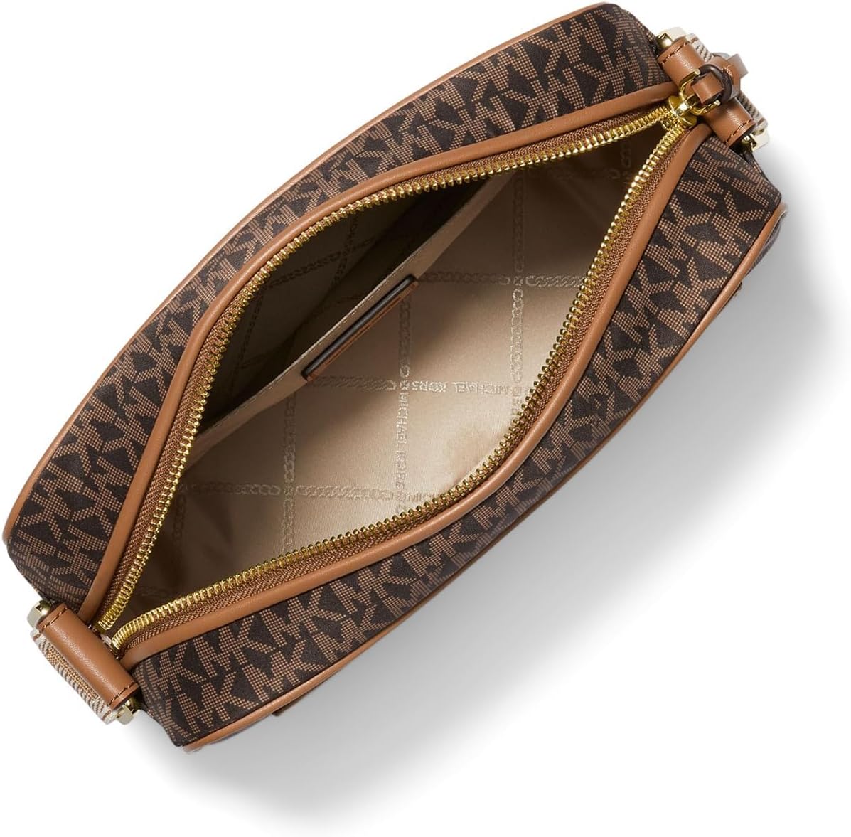 Michael Kors womens Jet Set Large Webbing Strap Crossbody Bag - Image 3