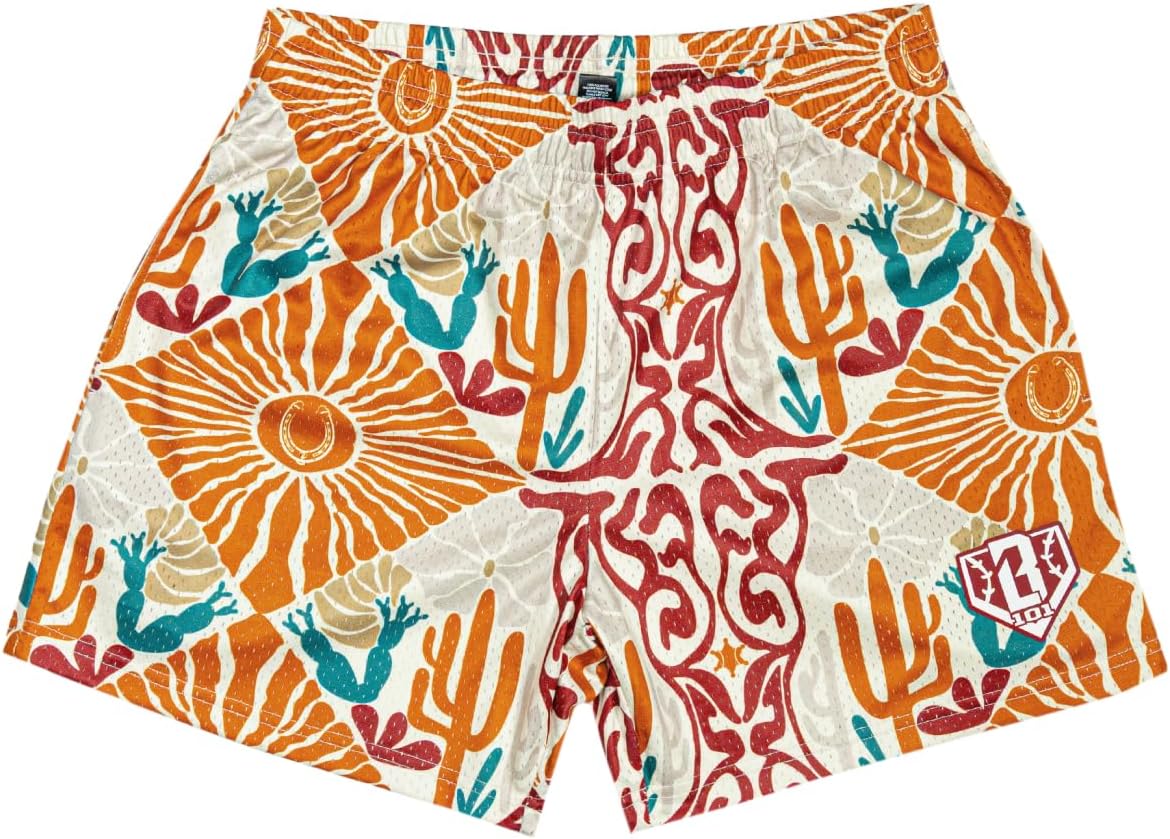 Baseball Lifestyle 101 Boy's Outlaw Mesh Shorts with Side Pockets and Elastic Waist, 5 in Inseam S-XL Sizes