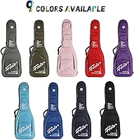 Amazon.co.jp: GHOSTFIRE カラフル ギターケース 超厚 耐衝撃 収納