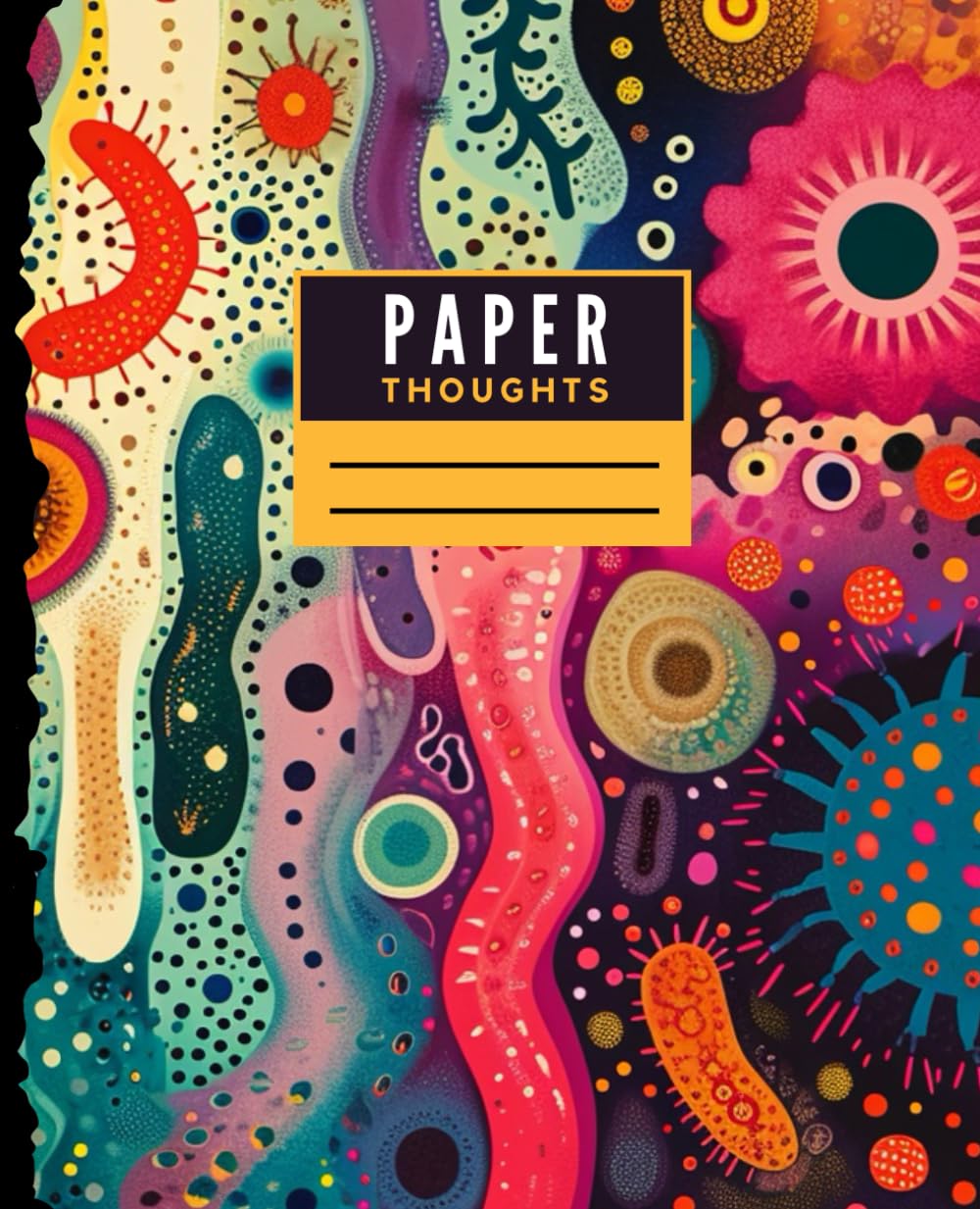 Composition Notebook College Ruled: Biology Vol. #1, Colorful Microscopic World Aesthetic, Writing Journal for School, College, Work, & Sketching: Great Size for Taking Notes!