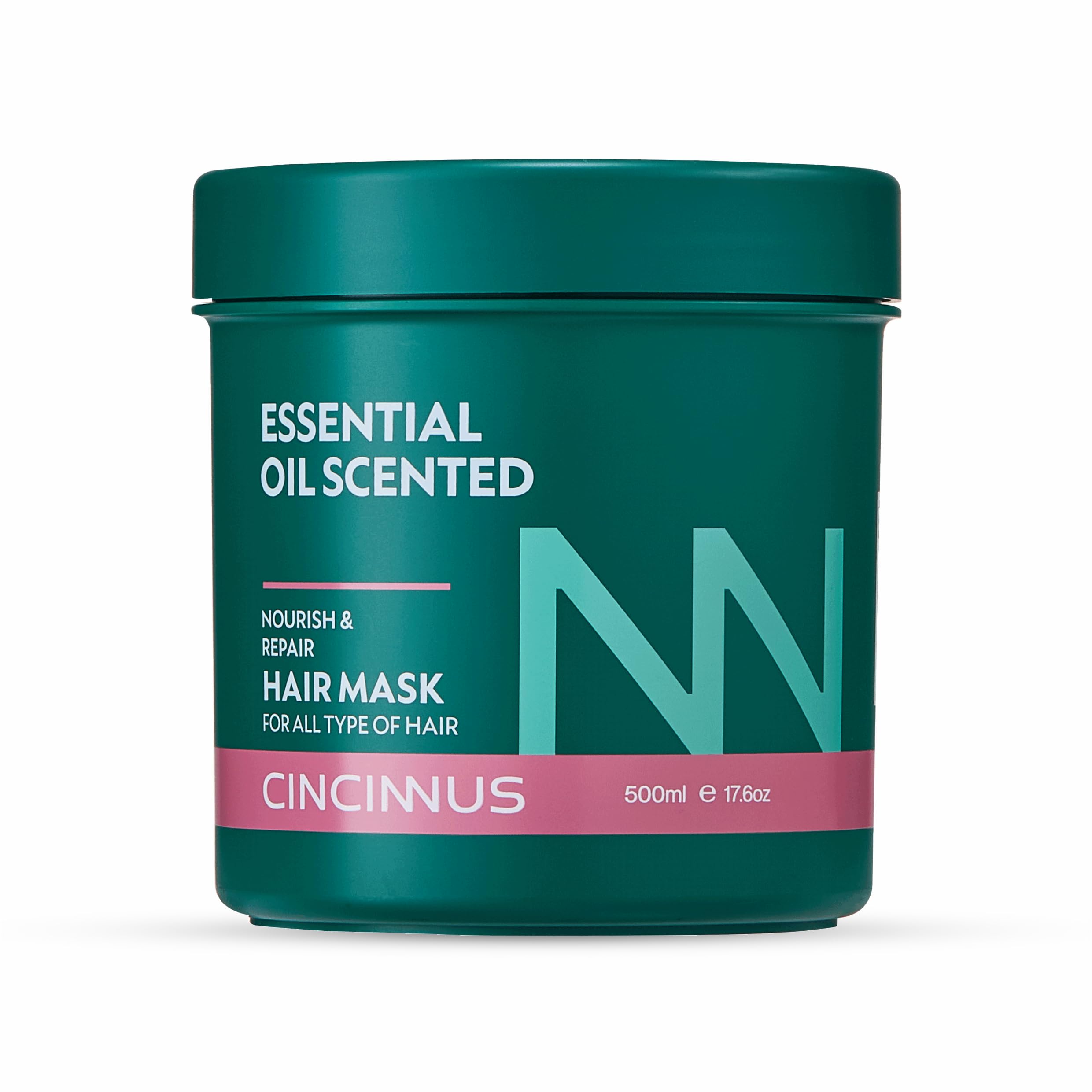 cincinnus nourish & repair hair mask | deep conditioning & damage repair | intensive hair care mask for all hair types (500ml)