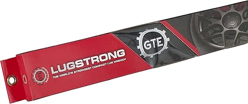 Miniatura 8 de LugStrong. Llave de cruceta de hierro universal de 26 pulgadas. Set de palanca fija con 4 terminales para torsión, con 2 adaptadores integrados