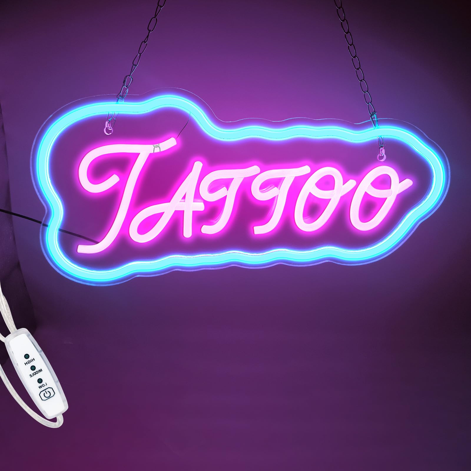 タトゥー  ネオンサイン Amazon.co.jp: タトゥーネオンサイン 調光可能 タトゥースタジオネオン