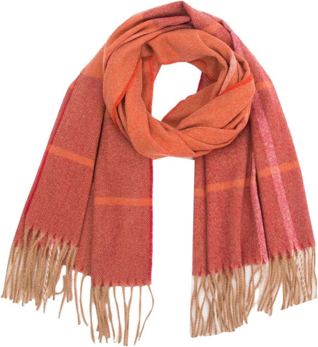 Women's Long Winter Scarf Soft Warm Shawl Wrap For Fall Fashion Cold Weather