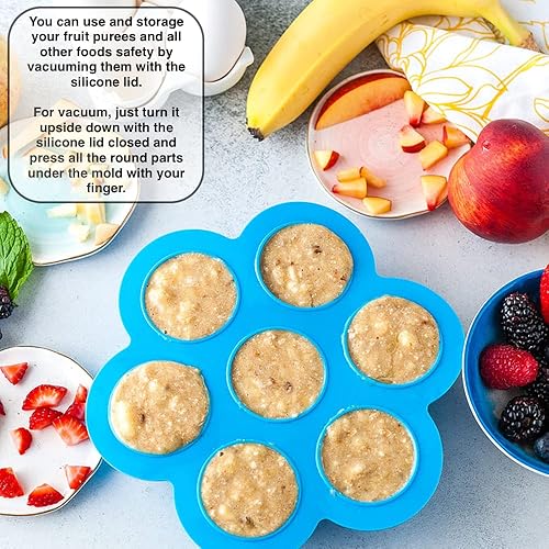 Miniatura 5 de GOKCEN's Moldes de silicona para mordeduras de huevo paquete de 2 accesorios instantáneos para ollas  Compatible con olla a presión Instant Pot de