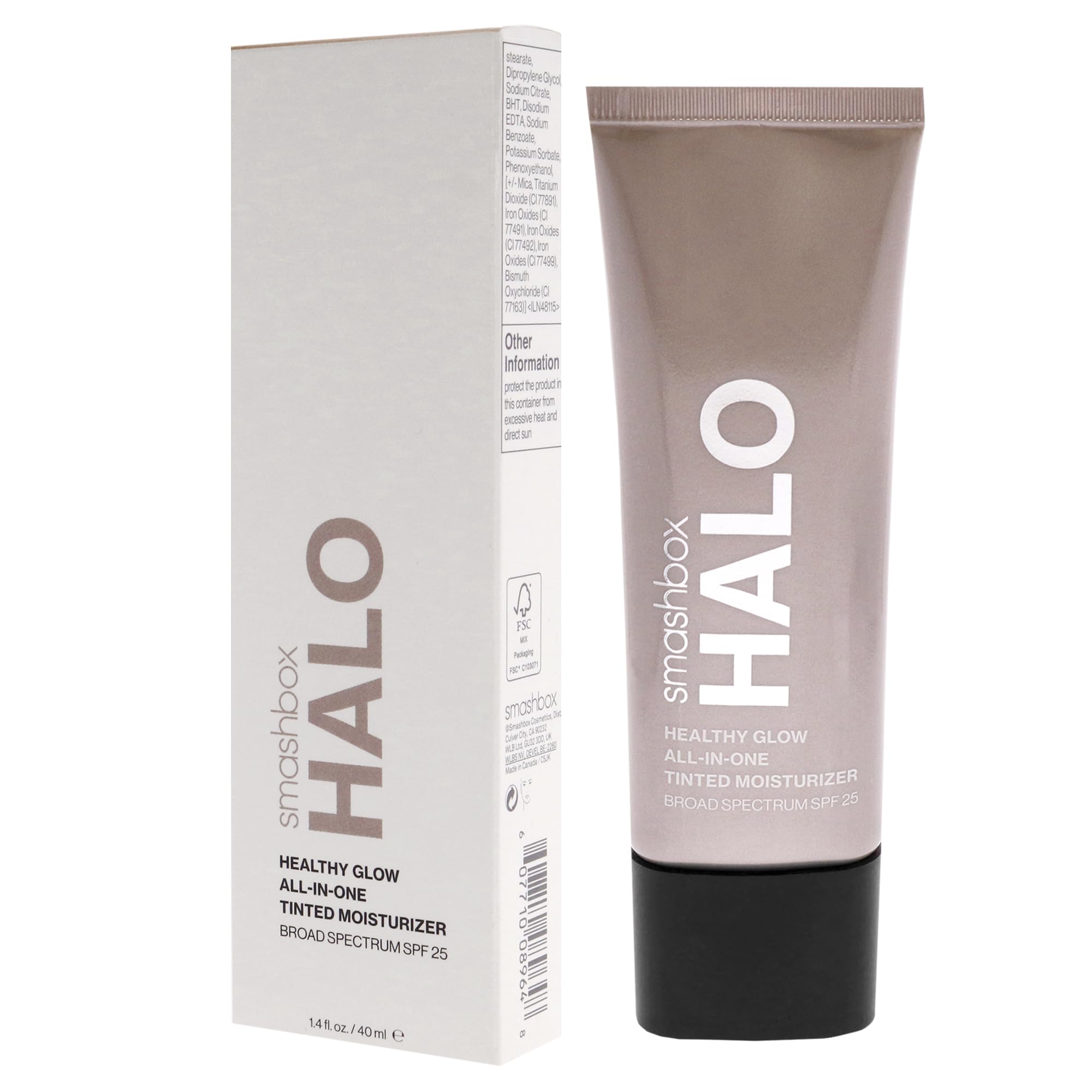 Smashbox Halo Healthy Glow Idratante Colorato Tutto in Uno SPF 25 - Light Medium