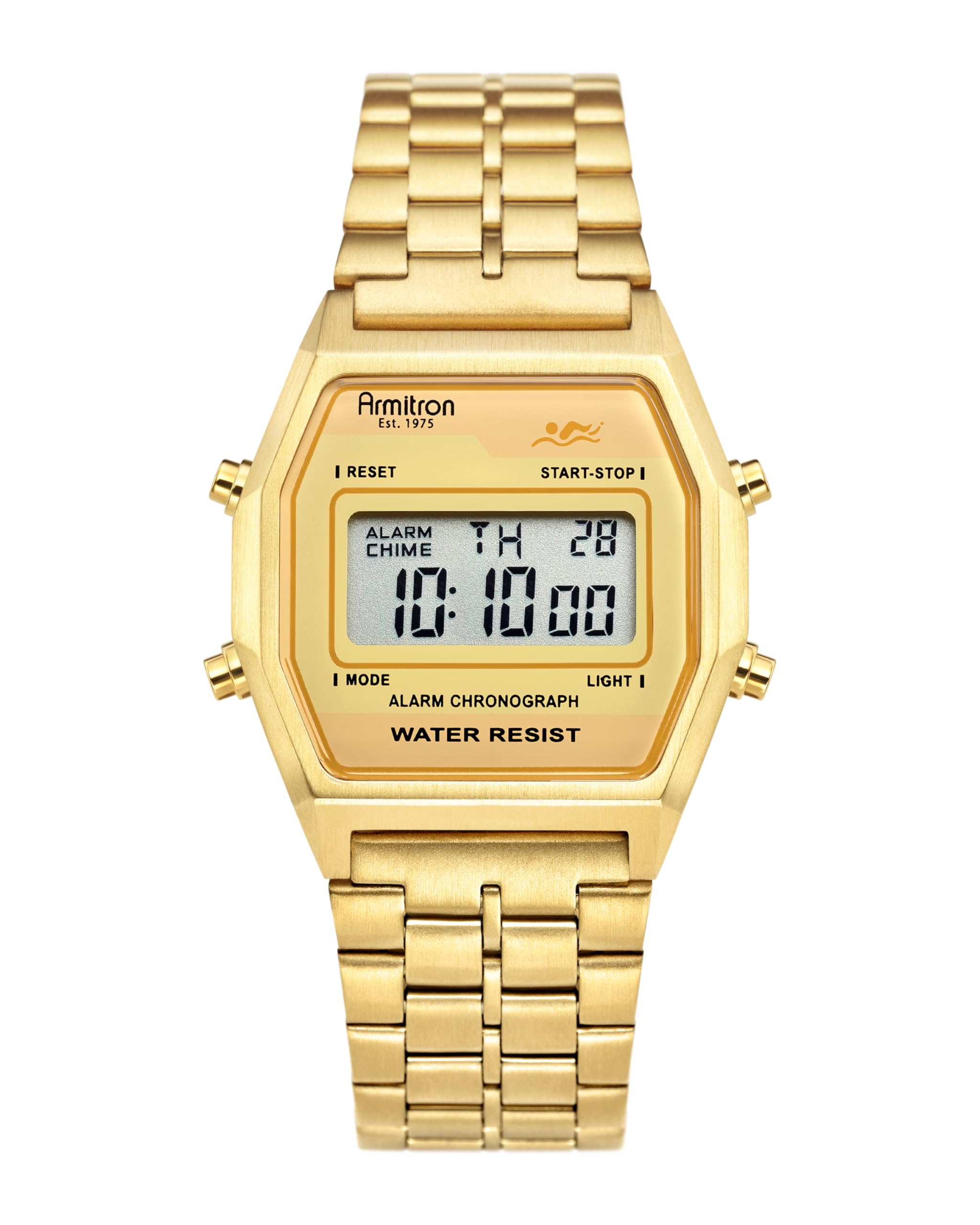Armitron Sport Retro Digital Chronograph Bracelet Watch, 40/8474