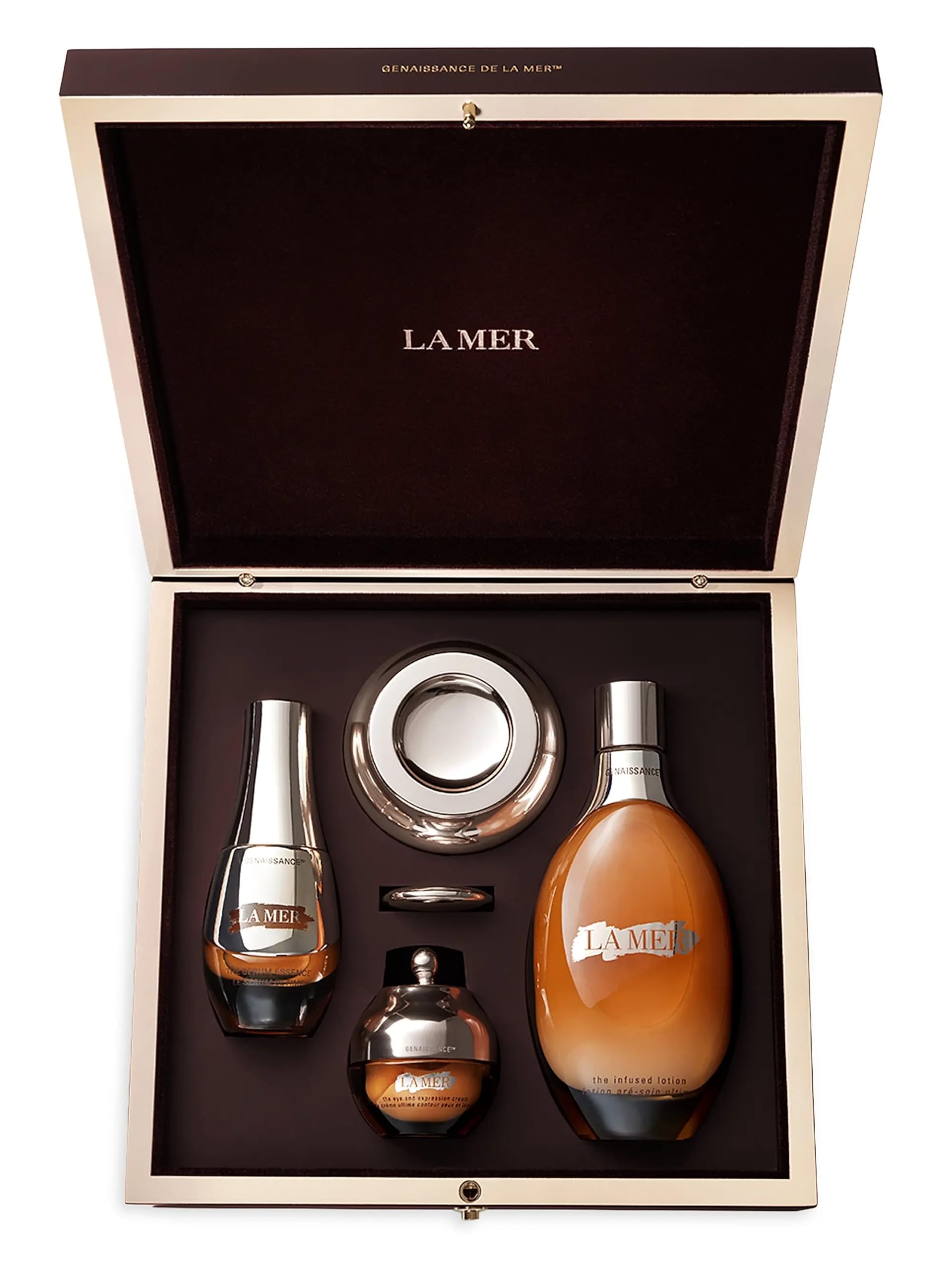 La Mer Genaissance Ritual Full Set Infused Lotion The Serum Essence The Eye and Expression Cream The Concentrated