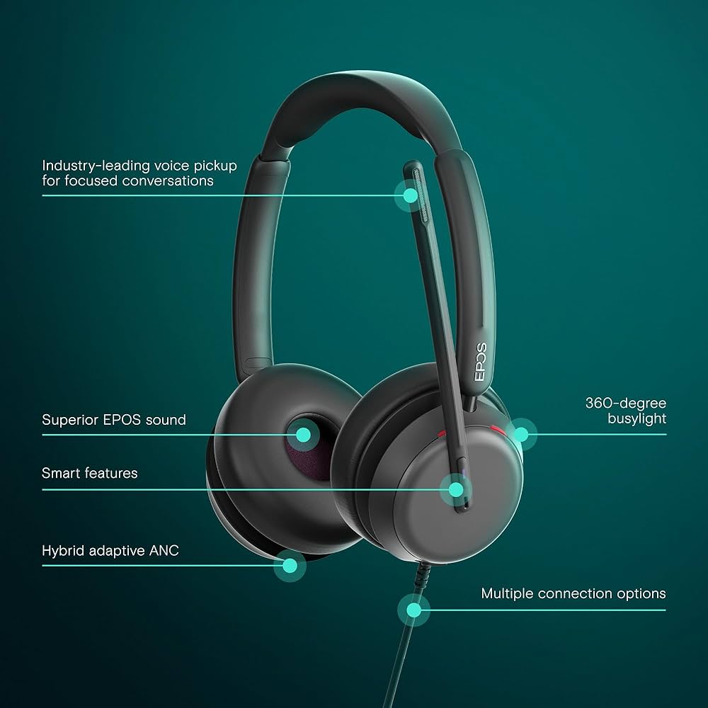 Amazon.co.jp: EPOS Impact 860T ANC - 高度なノイズキャンセリング