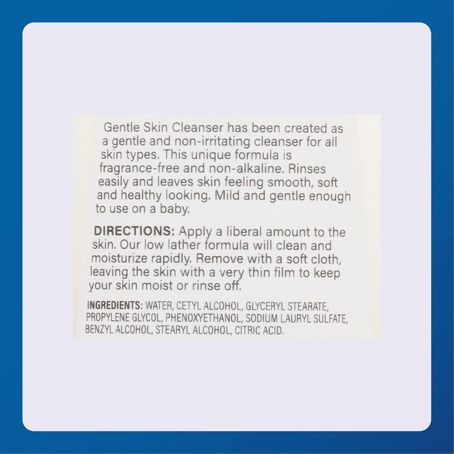 MAJOR Gentle Skin Cleanser for All Skin Types - Non-Irritating, Mild Formula - Cleanses and Softens - Fragrance-Free - 16 Fl Oz (3 Pack) - Image 5