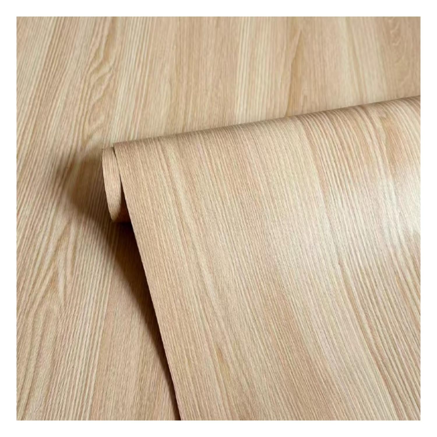 Lxlambentive Wood Self Adhesive Wallpaper Vinyl Wrap Furniture Stickers, Waterproof PVC Peel & Stick, 40/60/80/120cm X 3/5m, for Doors & Cupboards(L,0.6 * 3m)