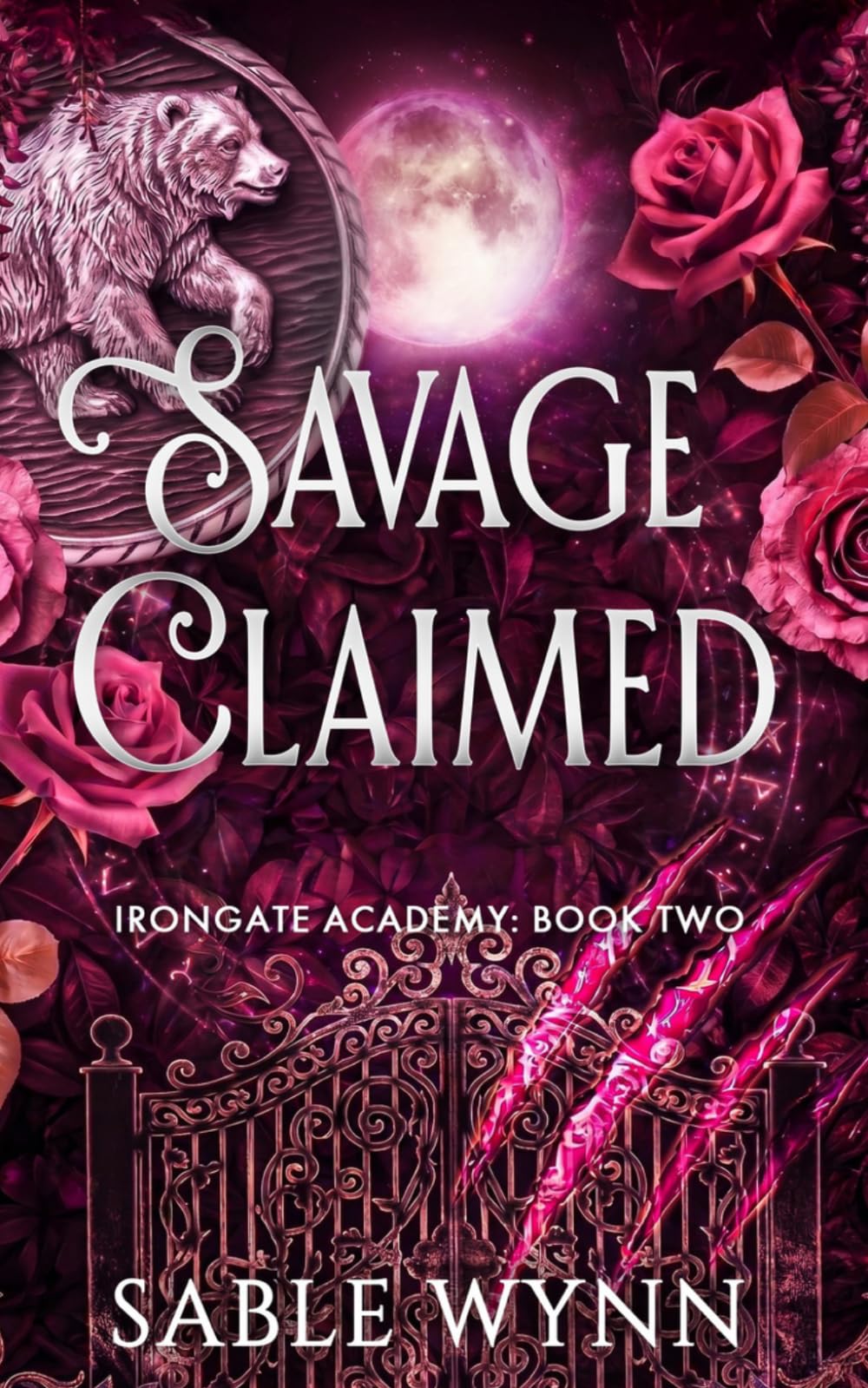 Savage Claimed: A Reverse Harem Shifter Academy Romance (Irongate Academy)