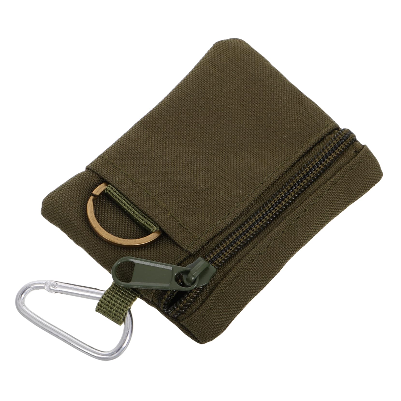 PACKOVE Multi Purpose Keychain Pouch Compact Zippered Coin Purse for Keys and Accessories Sturdy for Outdoor Hiking and Everyday Use Versatile Storage