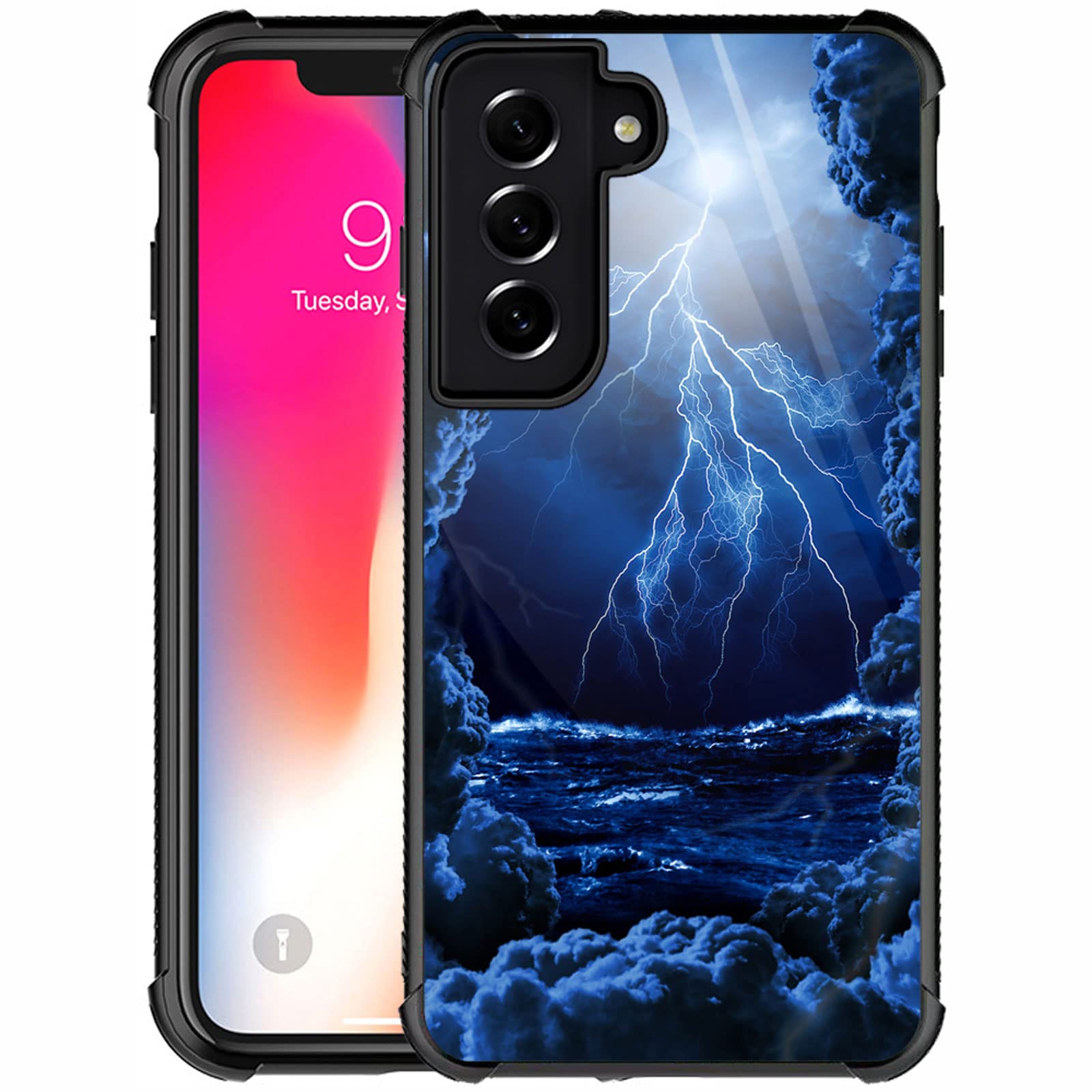 Coque Samsung S22 Plus CARLOCA éclair de mer antichoc - 7