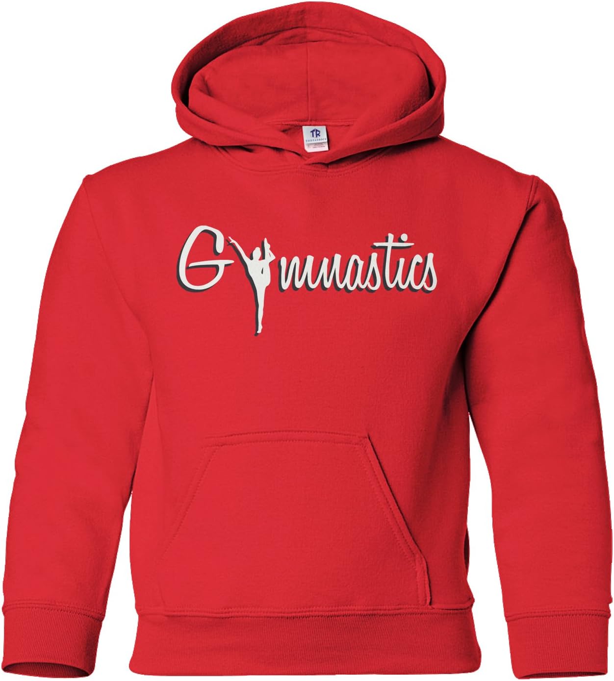 Threadrock Big Girls' Gymnastics Youth Hoodie Sweatshirt