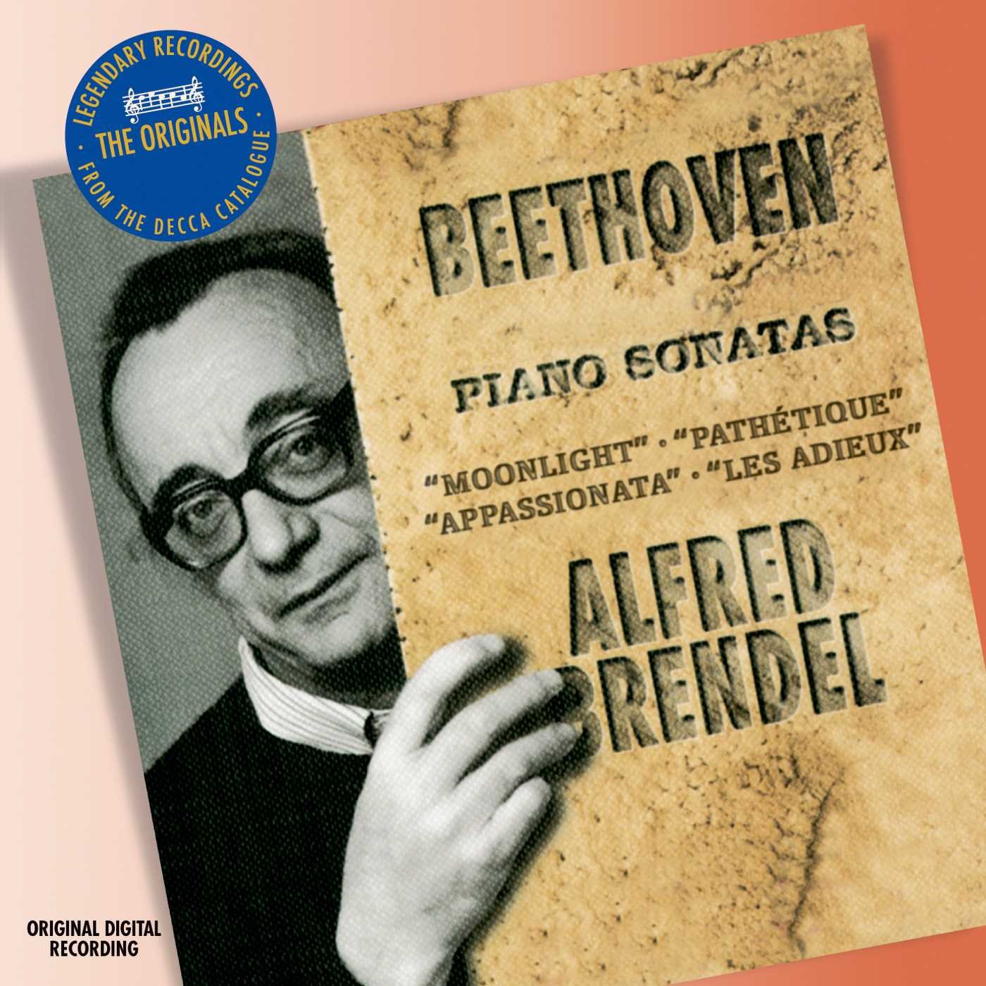 Beethoven: Pno Sonatas Nos 8 / 14 / 23 & 26 [Audio CD] Alfred Brendel and Ludwig van Beethoven