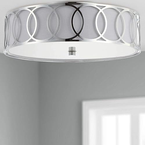 Miniatura 7 de JONATHAN Y JYL3503B Elizabeth - Montaje empotrado LED de metal de 13.25 pulgadas, contemporáneo, regulable de transición, luz cálida acogedora de