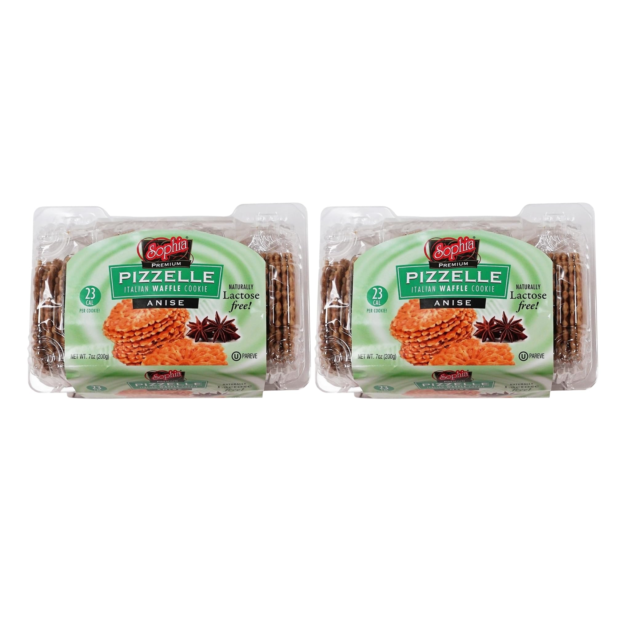 Amazon.com: Sophia Pizzelle Waffle Cookies - Anise 7oz (2-pack