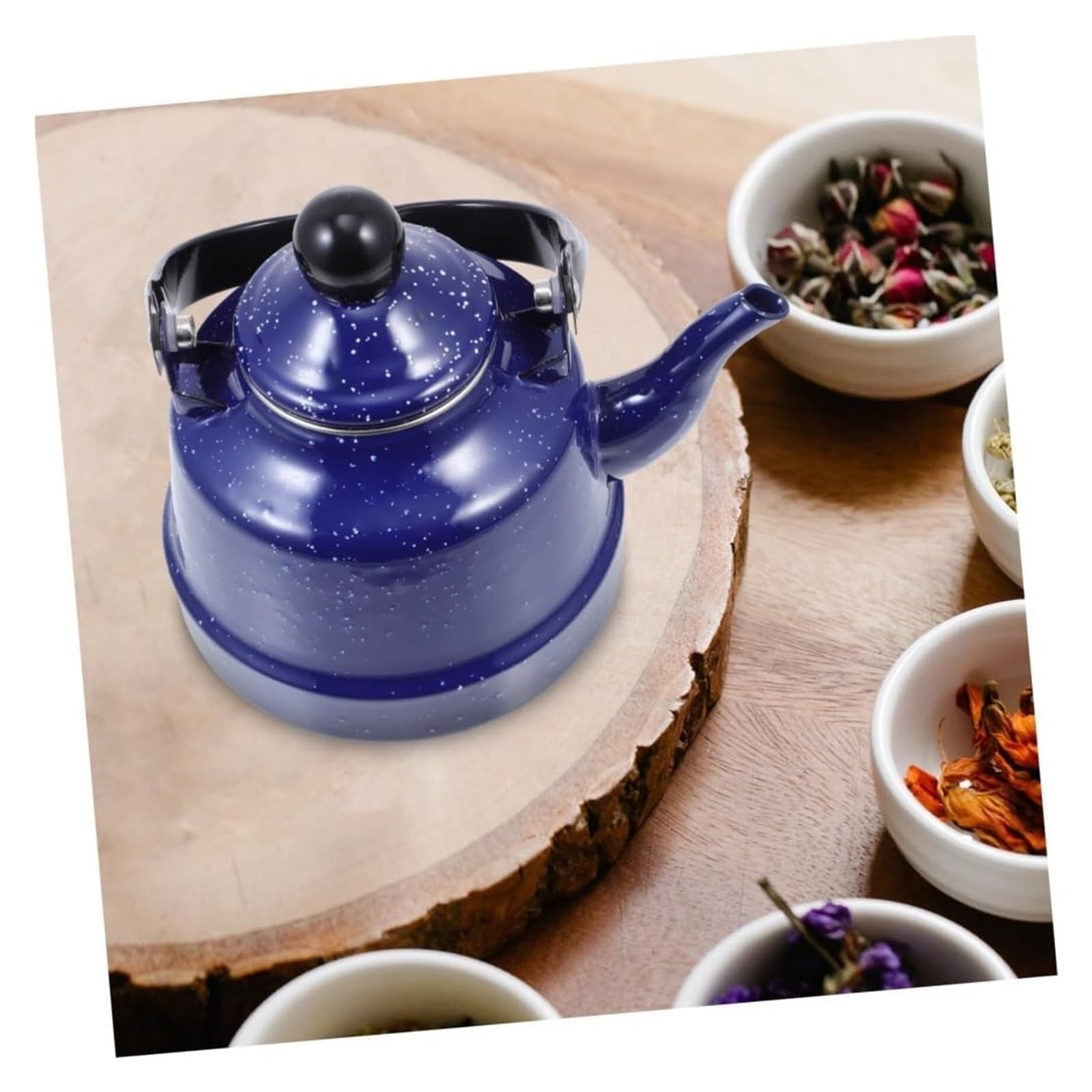 Czajnik na kuchenkę Enamel Whistling Teapot Blue 1.1-2.5L(2.5L)