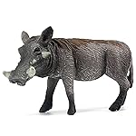 FUNSHOWCASE African Jungle Animals Female Warthog Sow Toy Figure Realistic Plastic Figurine Height 2