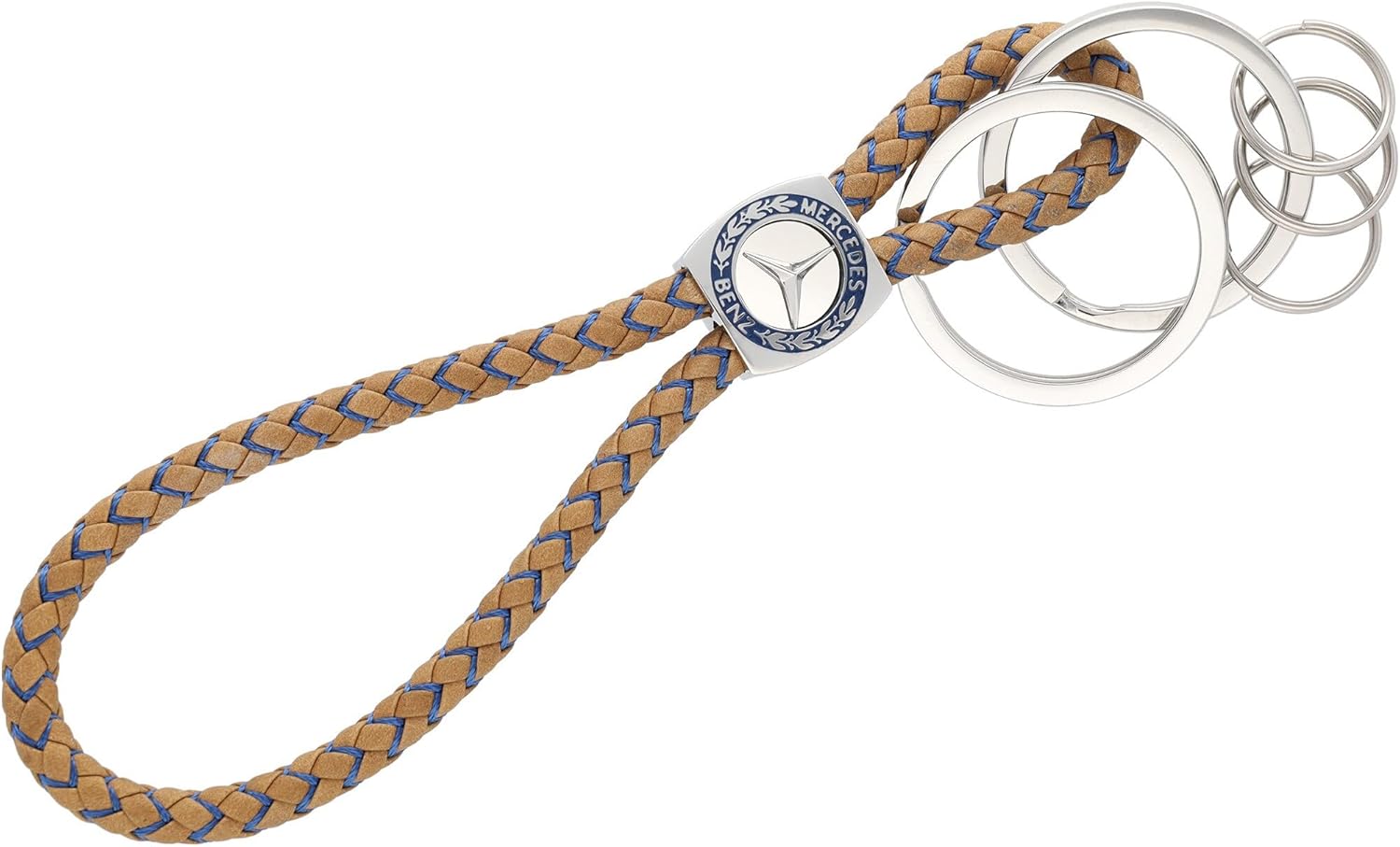 クロスリンク キーチェーン シルバー925 フローラル フレア