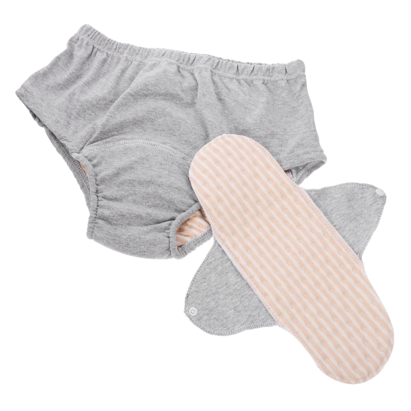 BUTIFULSIC Soft Comfortable Breathable Washable Incontinence Underwear Elderly Diaper for Men Women Leak-Proof Pants