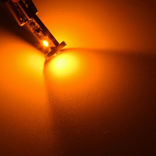 Miniatura 2 de KATUR T10 Canbus - Bombillas LED ámbar para automóvil, T10, W5W, 3, SMD 5050, superbrillantes, 194, 168, 175, 192, 2825, cuña, luces LED de
