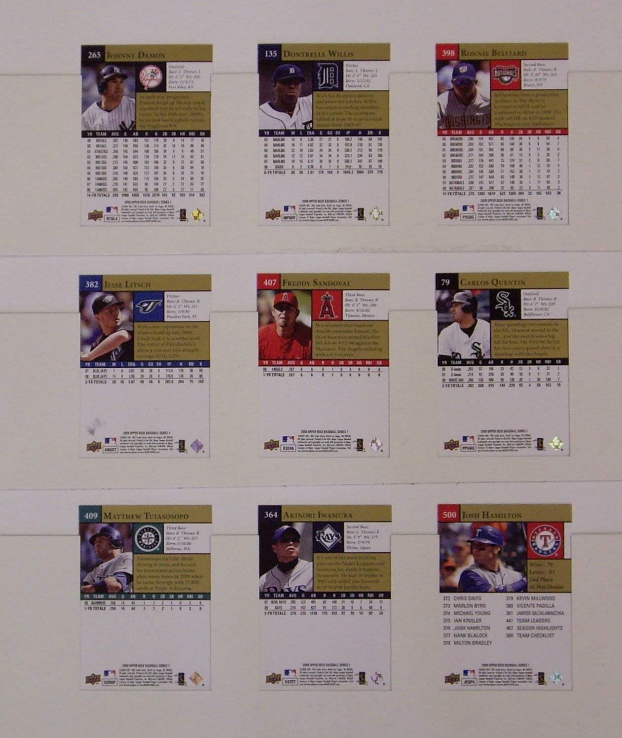 Trading Card Display Frame for 9 Cards with Black Matting and Brushed Silver Frame