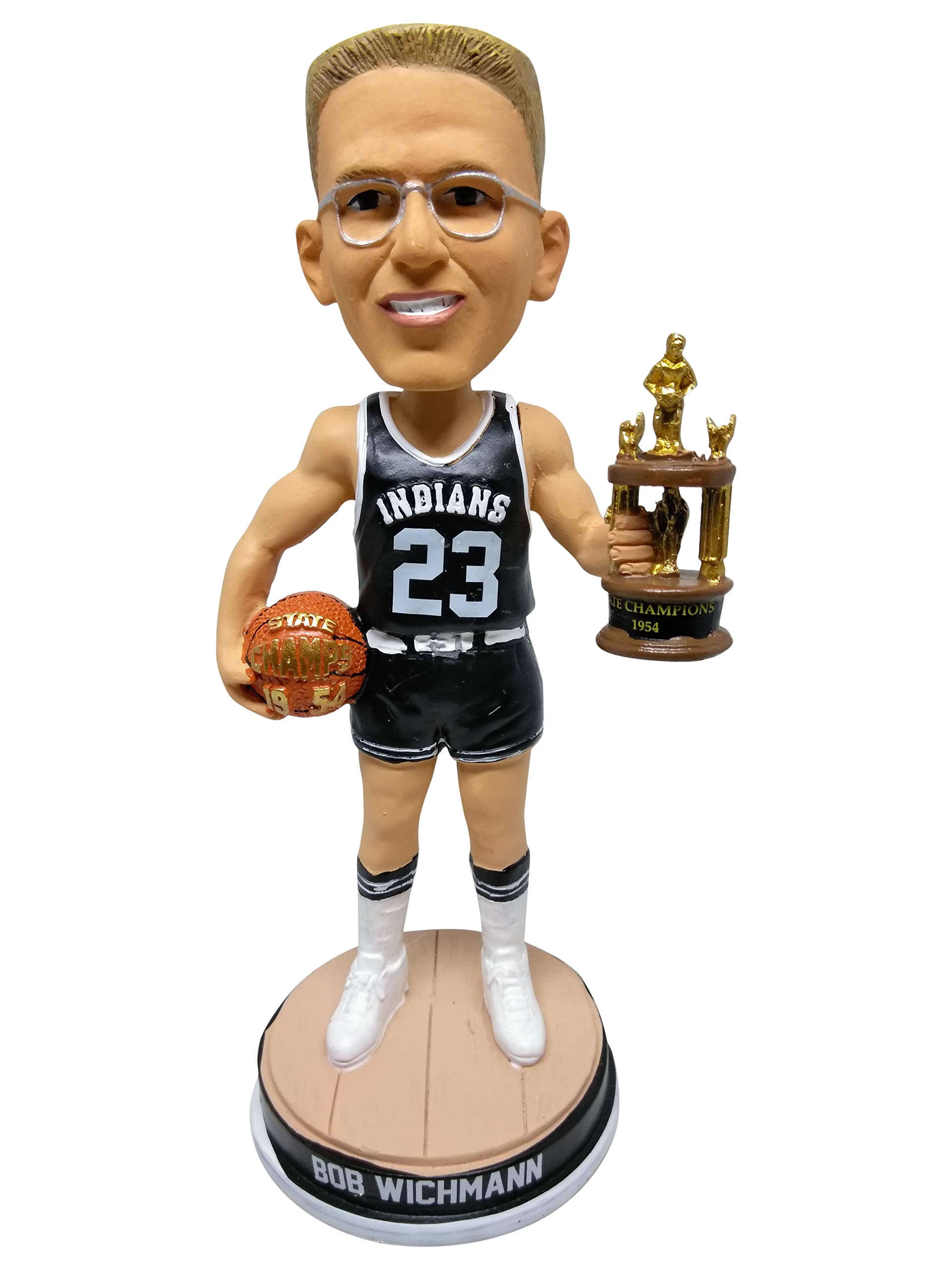 Bob Wichman Milan High School Hoosiers Movie Limited Edition Bobblehead High School