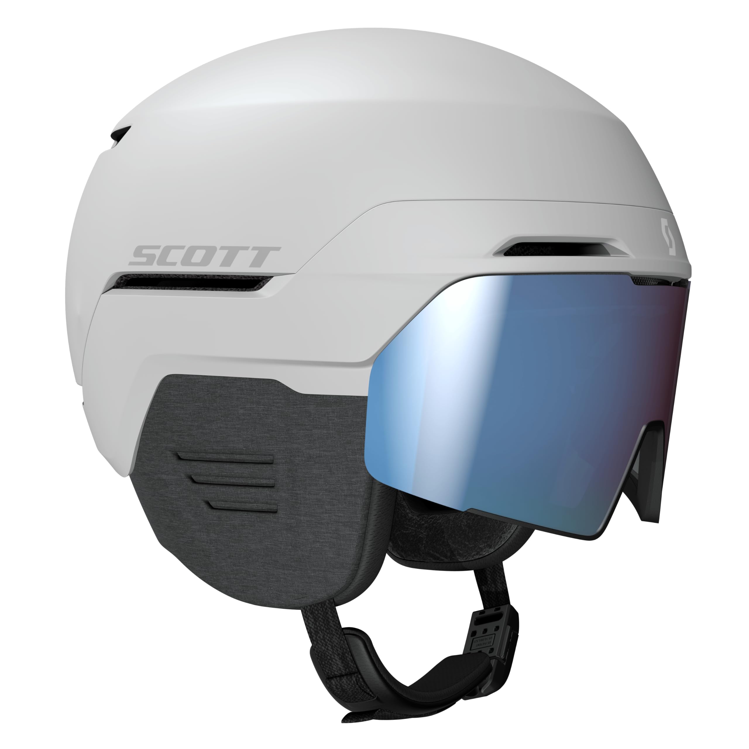Scott Casque Blend Plus LS Mixte, Blanc, M