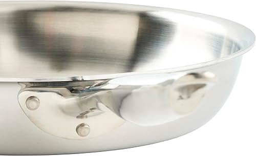 Miniatura 8 de WINCO Sartén de tres capas, color plateado