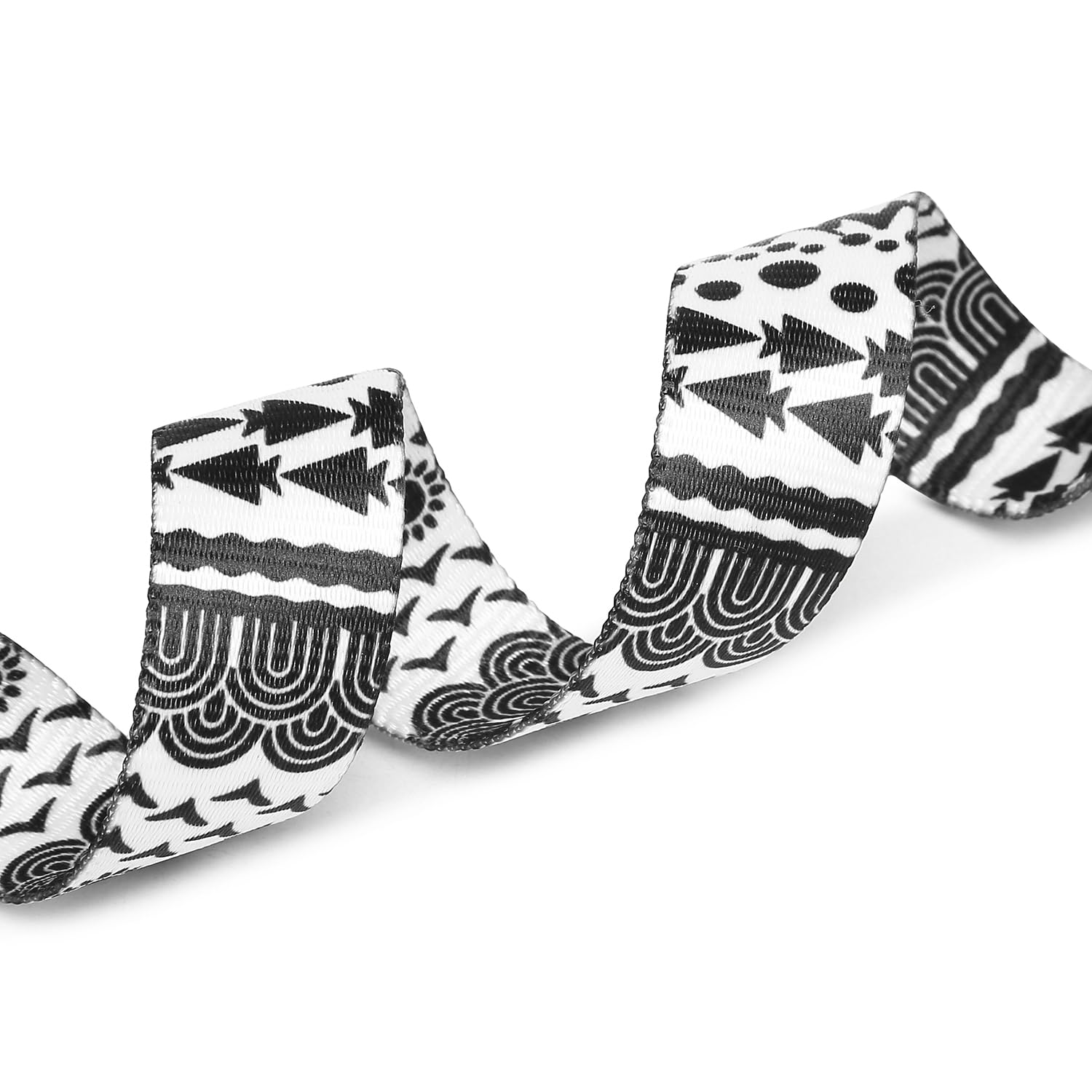 Mercano Collare per Cani, Morbido Regolabile Leggero Comfort Collari per Cani, Gatti, Cuccioli di Taglia Piccola Media Grande (S, Bianco Nero B)