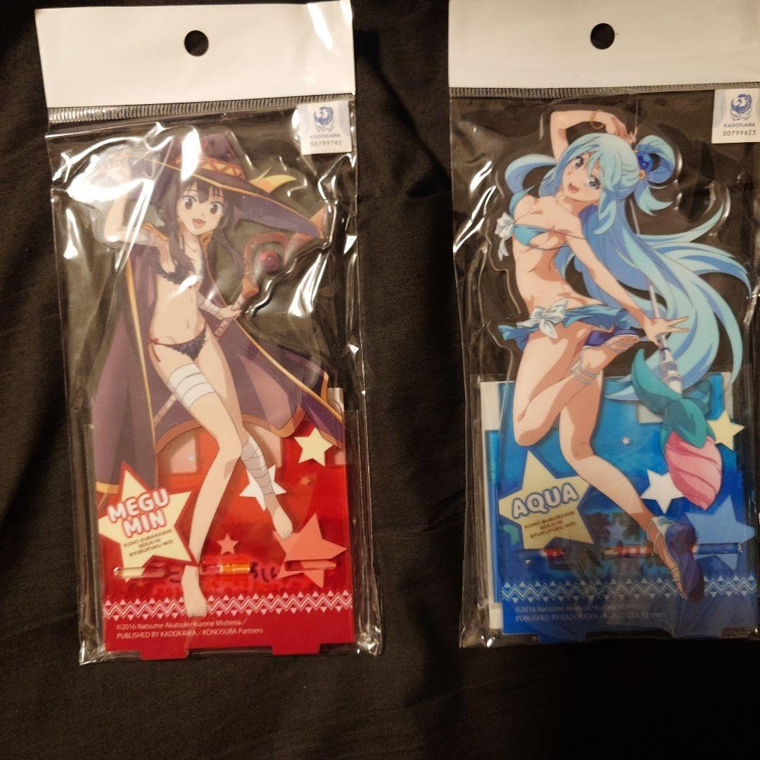 この素晴らしい世界に祝福を アクア めぐみん アクリルスマホスタンド