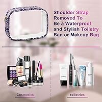 Vista 114 de KETIEE Bolso cruzado transparente, aprobado para estadios, para conciertos, eventos deportivos, festivales