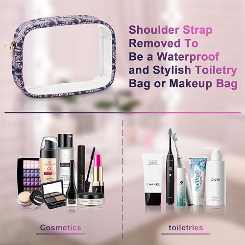 Miniatura 114 de KETIEE Bolso cruzado transparente, aprobado para estadios, para conciertos, eventos deportivos, festivales